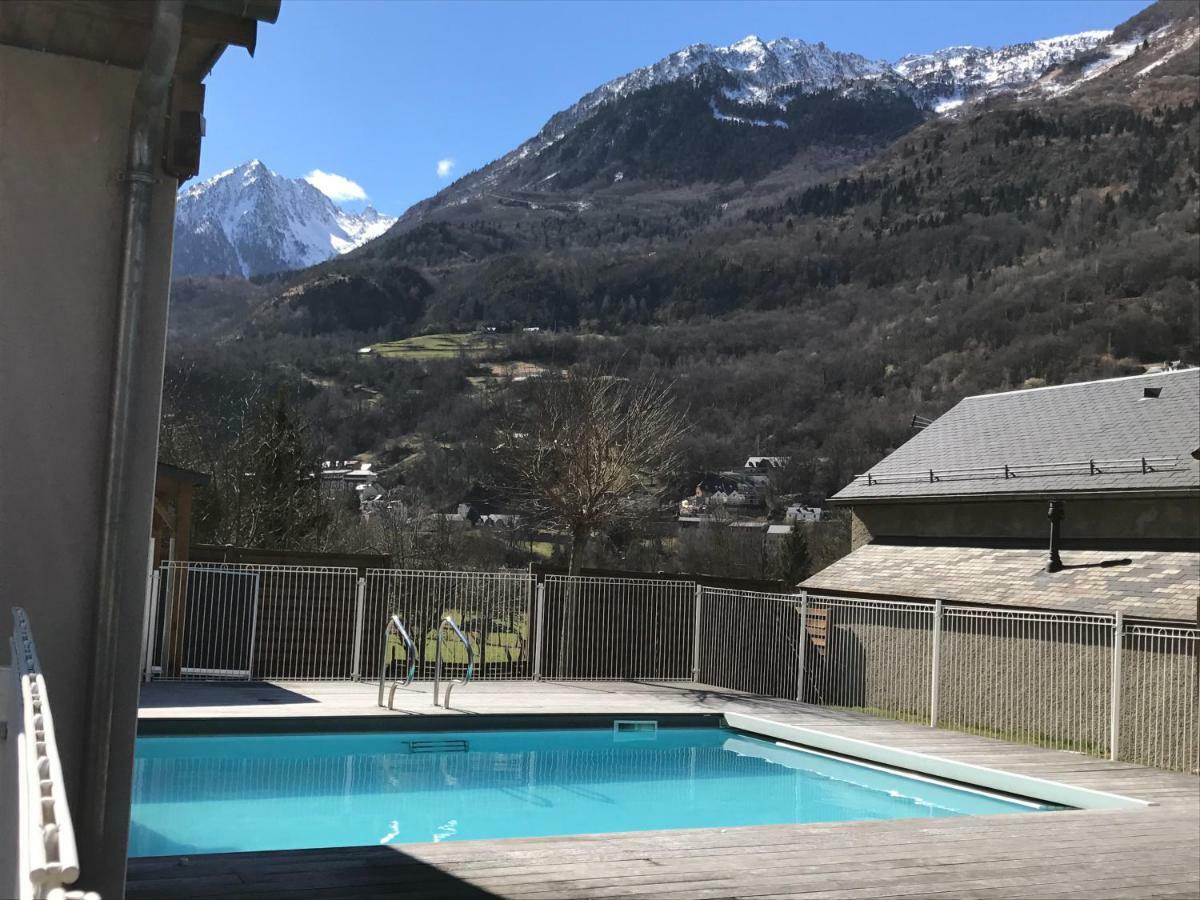 Appartement Tt Confort Au Coeur Des Montagnes Avec Vue Sur Les Montagnes Wifi Luz-Saint-Sauveur Exteriör bild